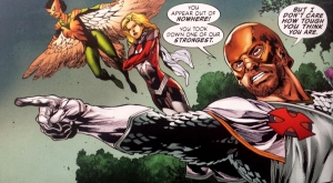 panel detail from The Multiversity #1 by Grant Morrison and Ivan Reis