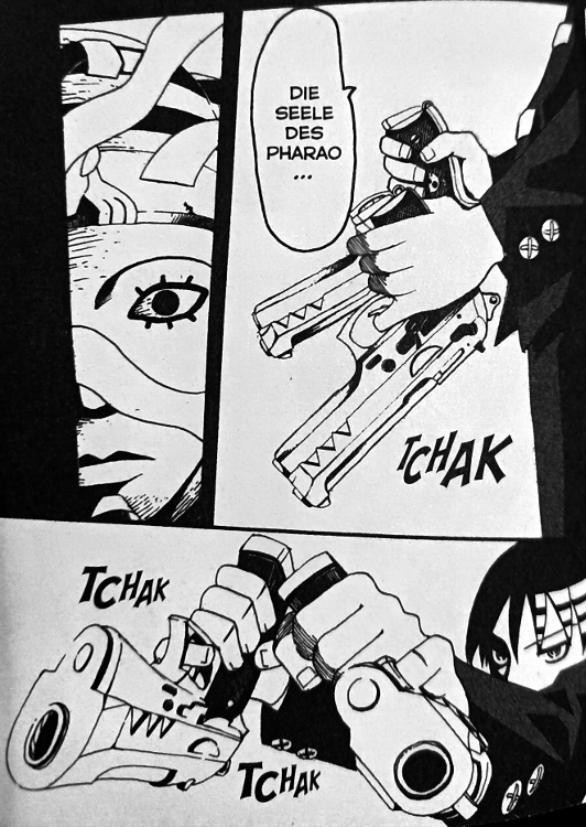 page detail from Soul Eater by Atsushi Ōkubo