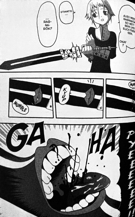 a page from Soul Eater by Atsushi Ōkubo